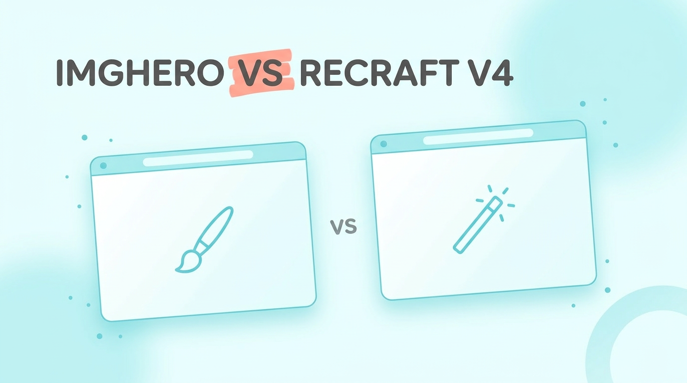 imghero vs Recraft V4 for Blog Images (2026)