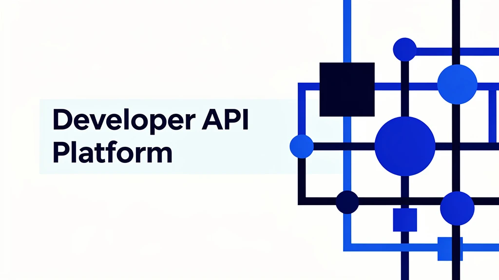 AI hero image for tech blog in minimal style