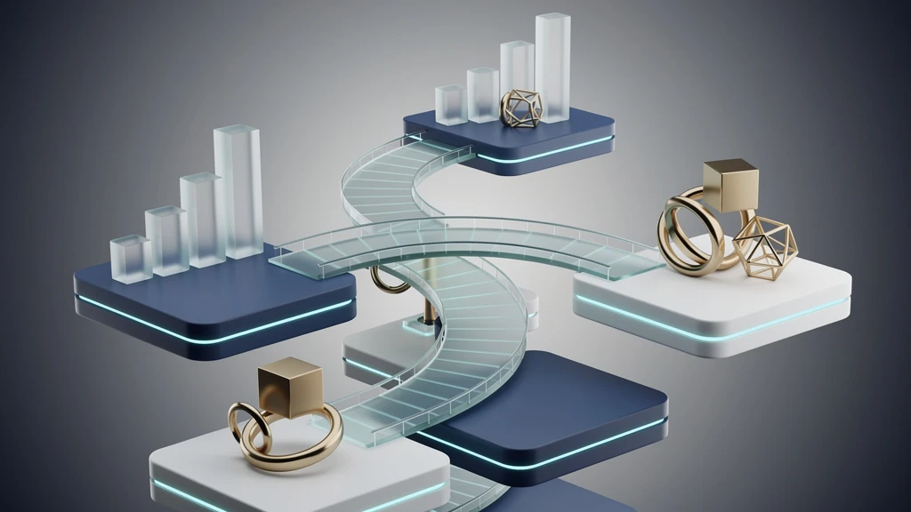 3D Render style webflow blog headers