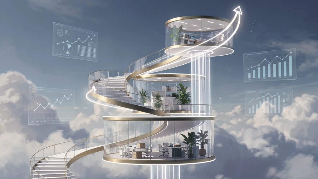 Illustration style webflow blog headers