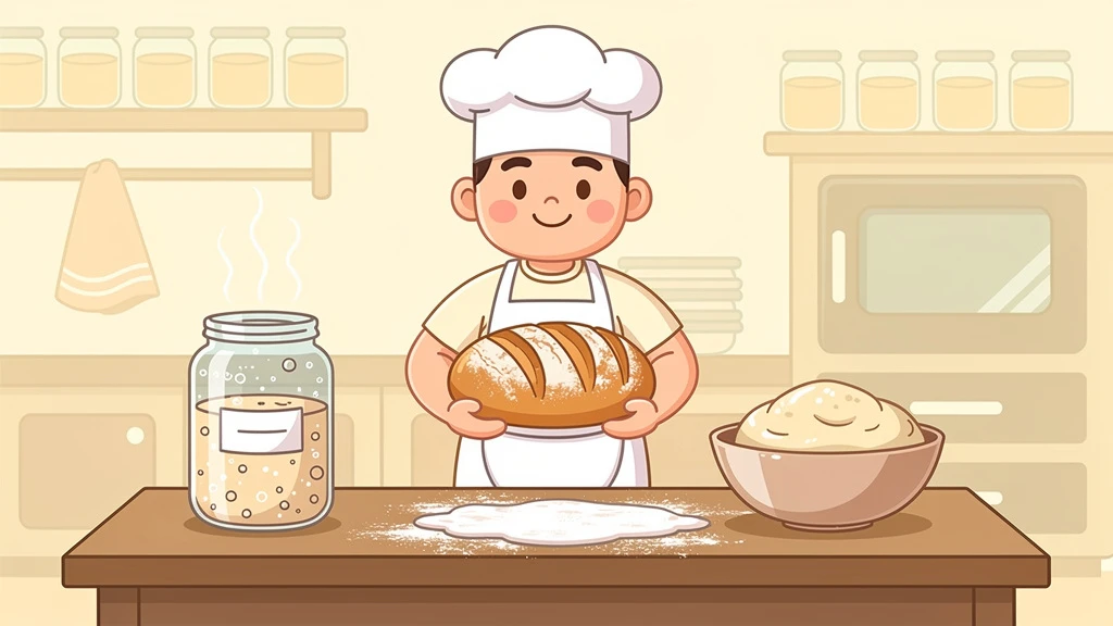 AI hero image for food blog in cartoon style
