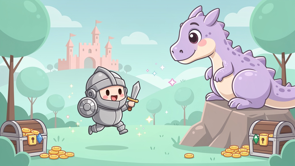 Cartoon style medium article images