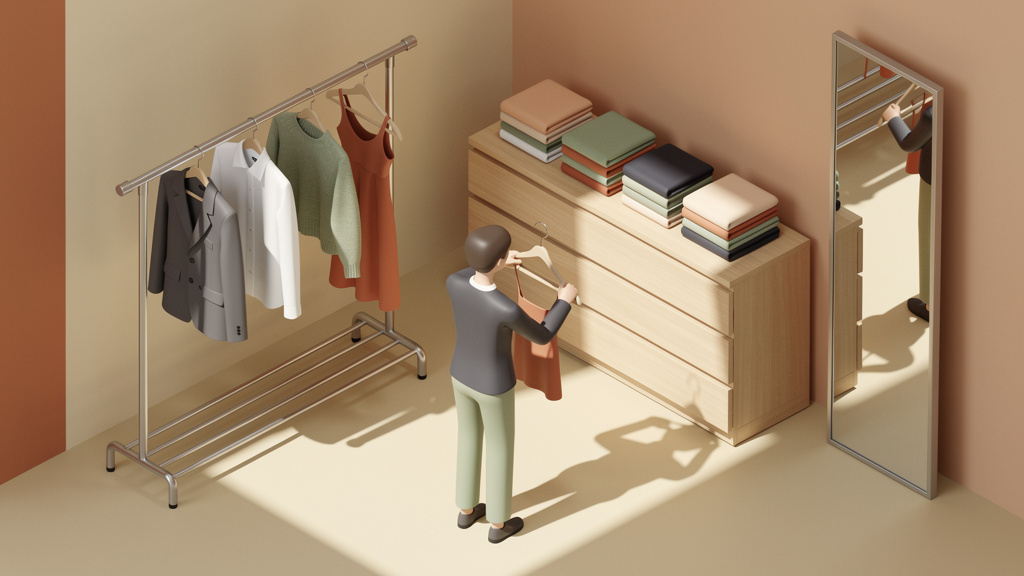 Isometric style article thumbnails