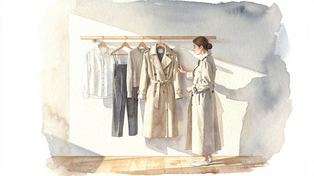 Watercolor style article thumbnails