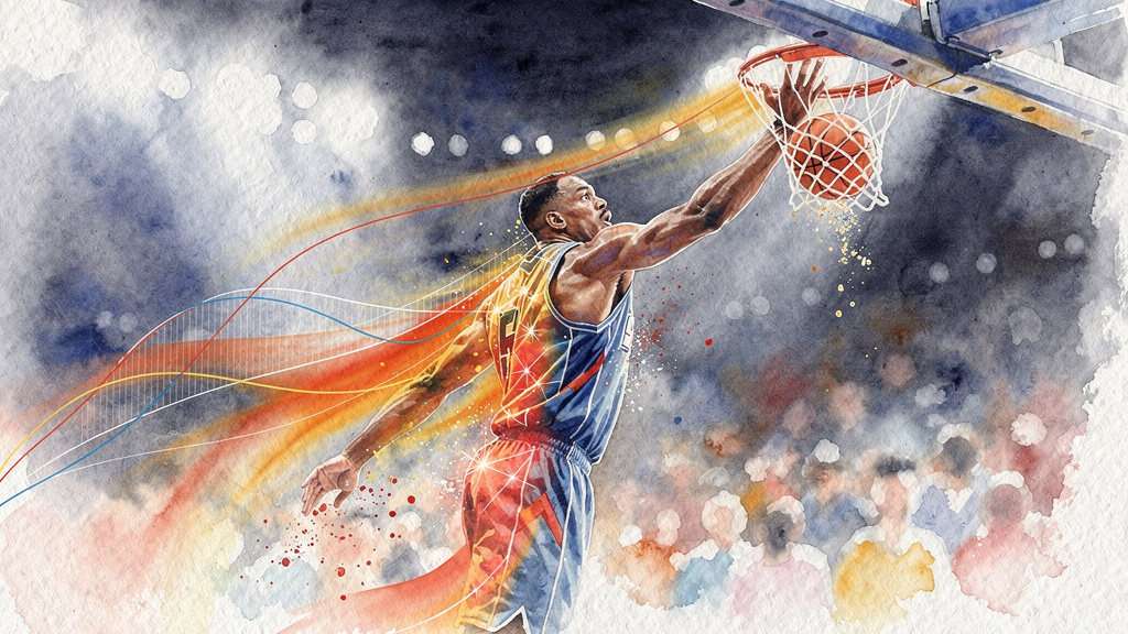 Watercolor style article thumbnails