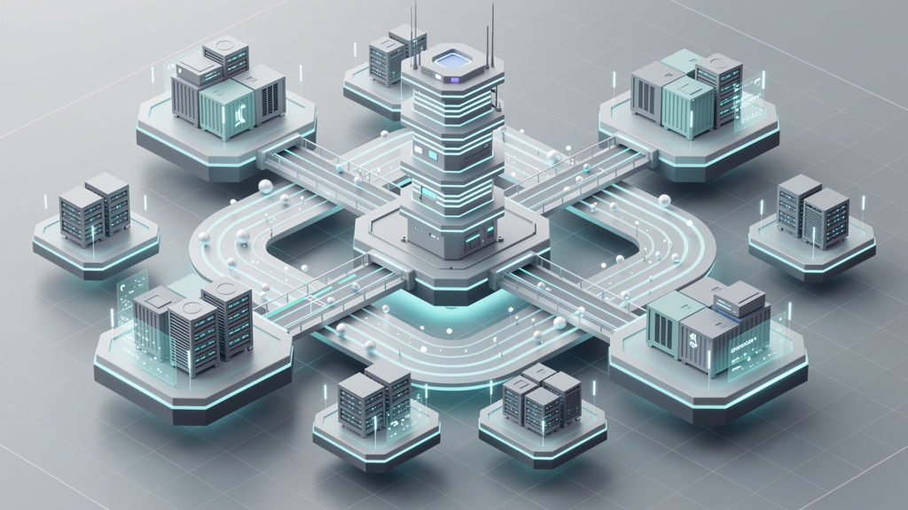 Isometric style blog featured images