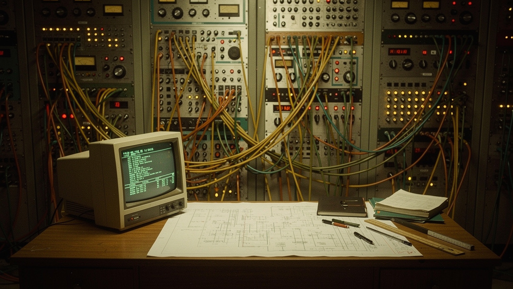 Retro style blog featured images