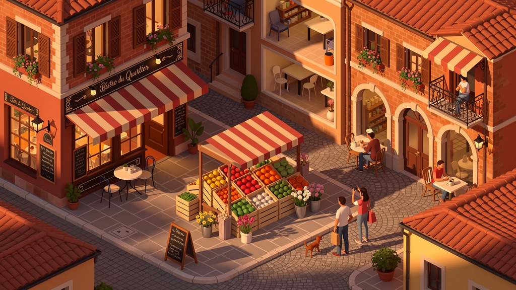 Isometric style wordpress featured images