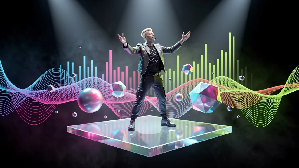 Neon Geo style about page headers