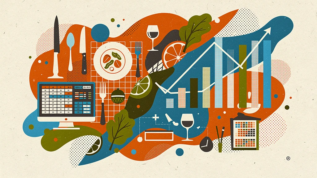 Pop Art style roadmap graphics