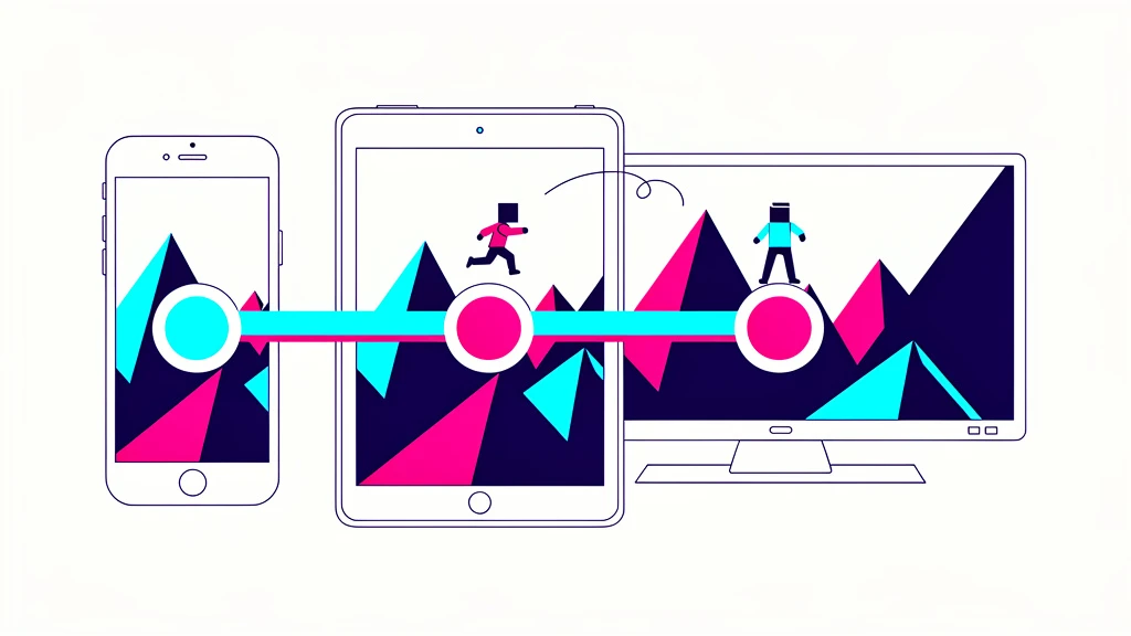 Minimal style roadmap graphics