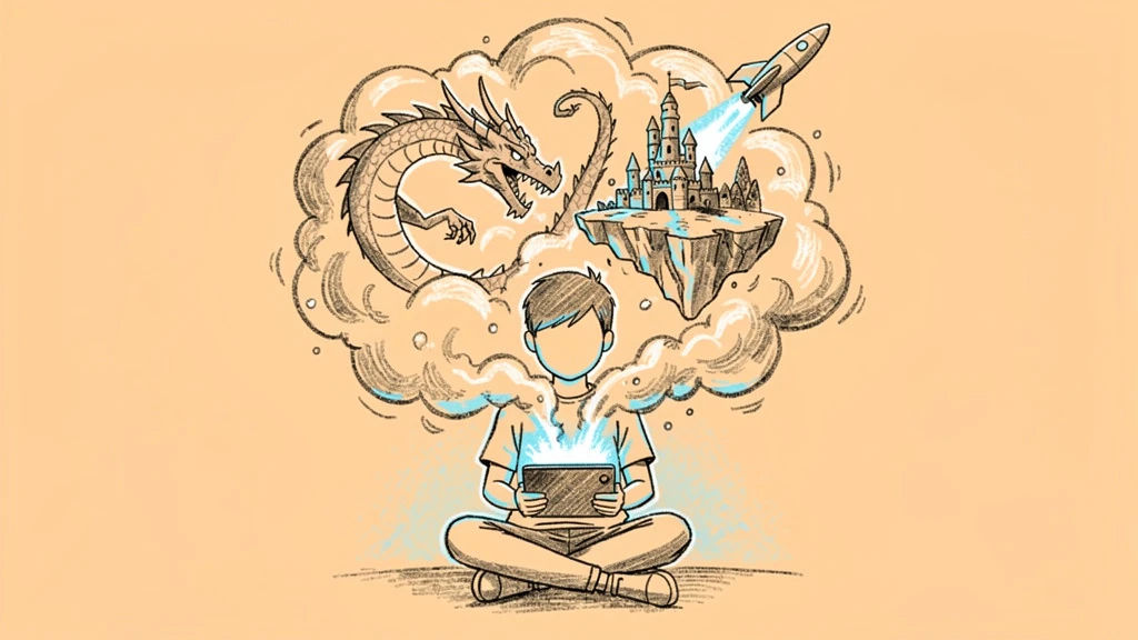 Sketch style roadmap graphics