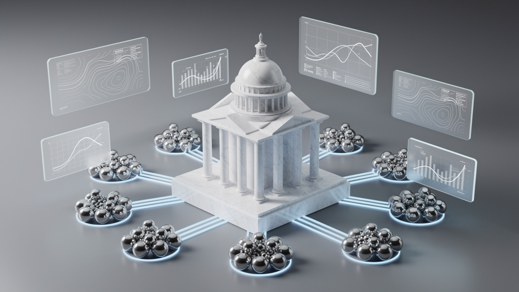 3D Render style about page headers