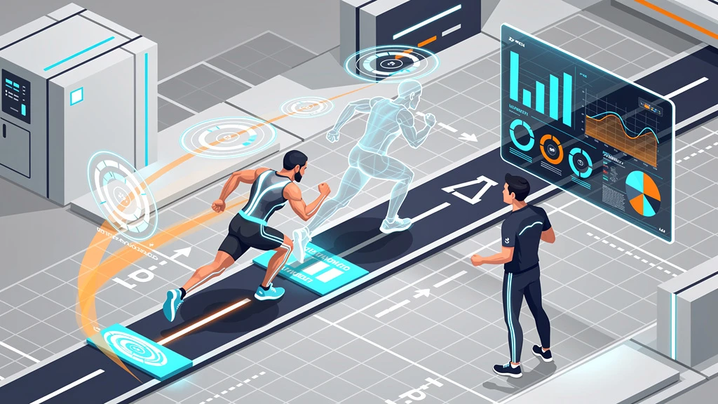 Isometric style roadmap graphics