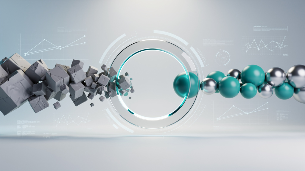 3D Render style investor deck visuals