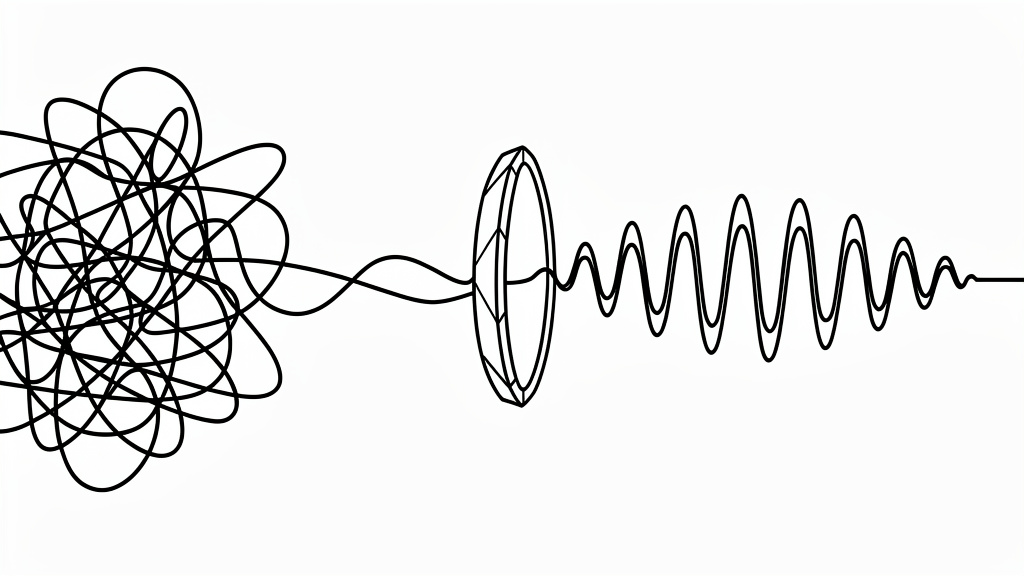 Line Art style investor deck visuals