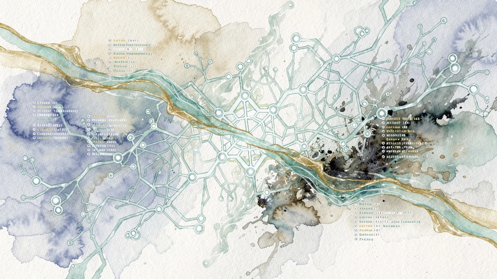 Watercolor style roadmap graphics