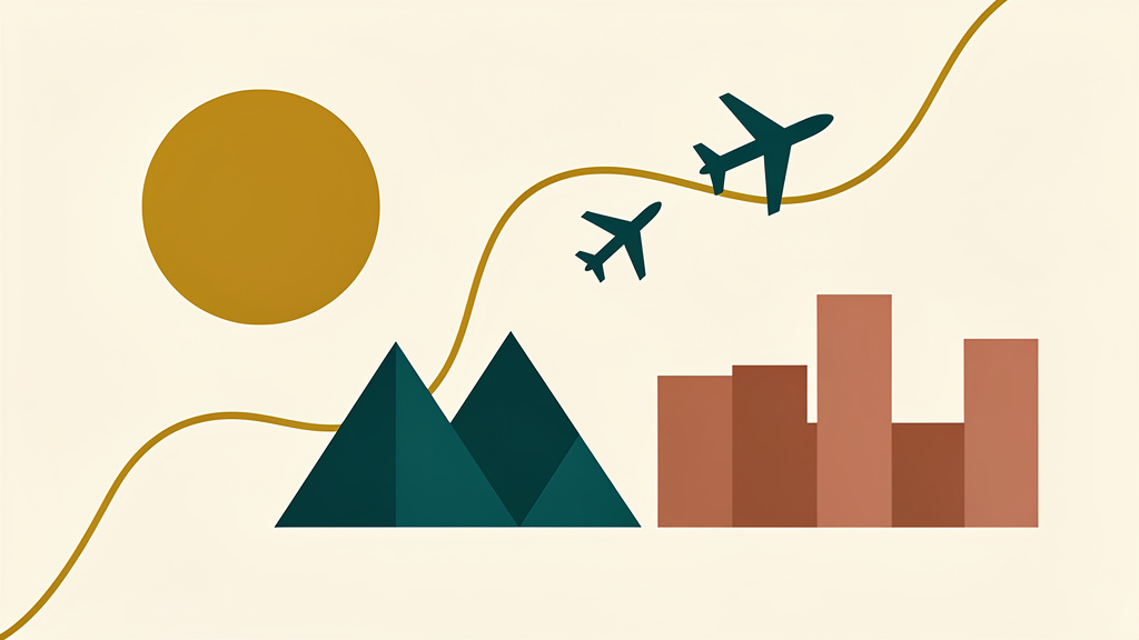 Minimal style landing page hero images