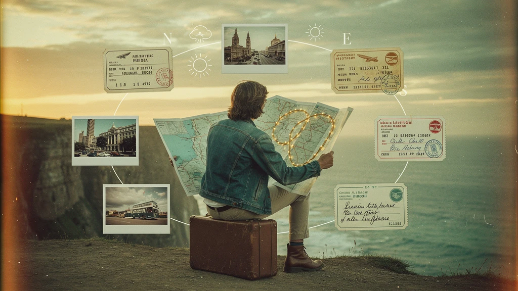 Retro style about page headers