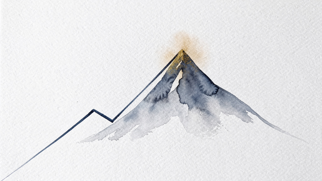 Watercolor style open graph images
