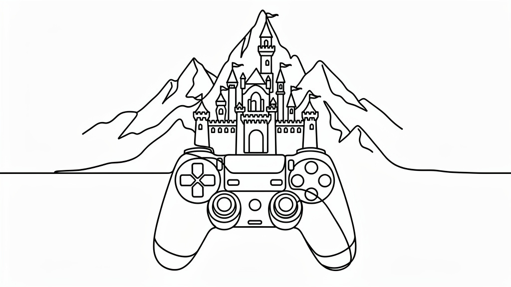 Line Art style twitter/x card images