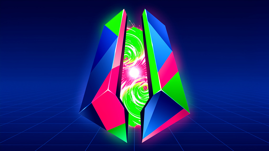 Neon Geo style twitter/x card images