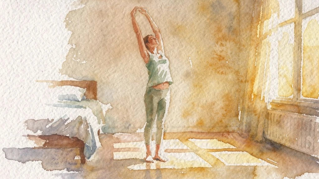 Watercolor style threads previews