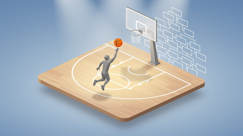 Isometric style reddit post images