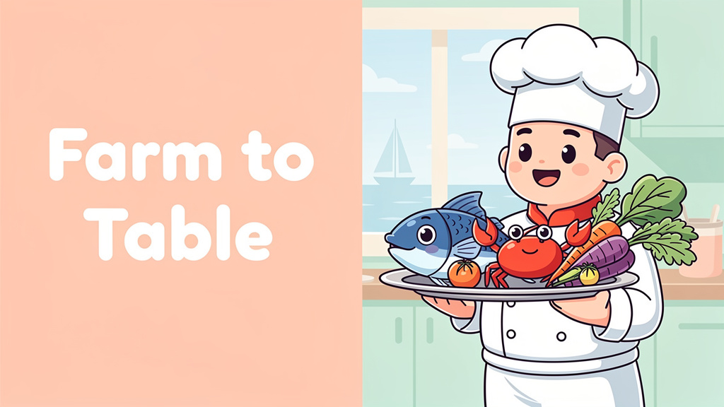 Cartoon style with Split Layout