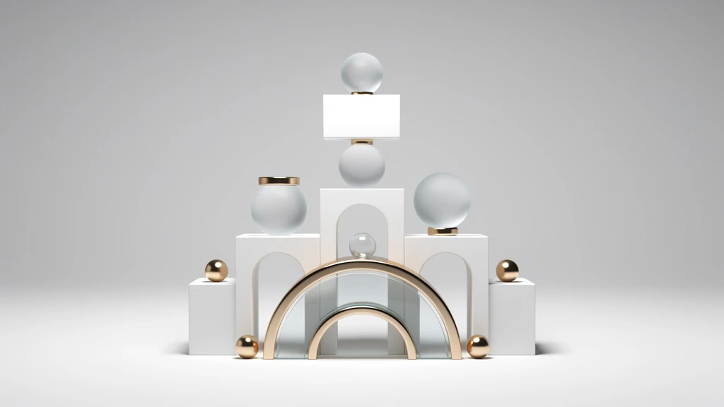 3D Render style instagram post images