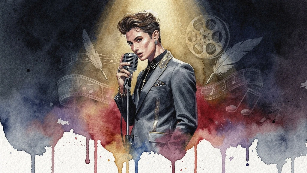 Watercolor style instagram post images