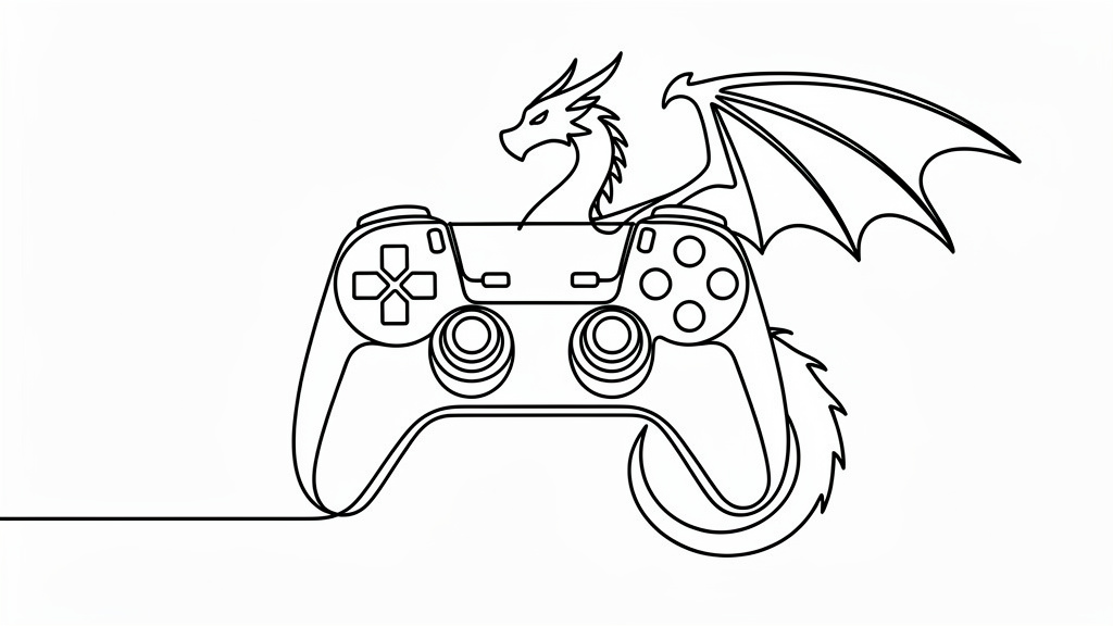 Line Art style spotify playlist covers