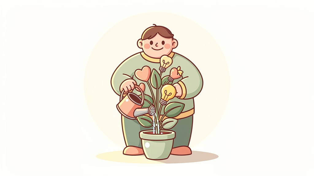 Cartoon style instagram post images