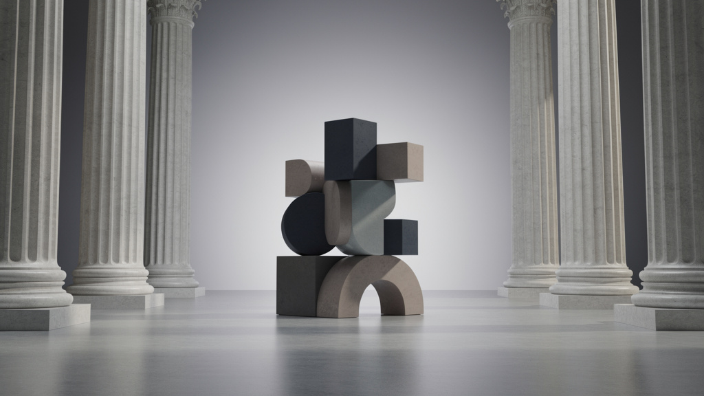 3D Render style instagram post images