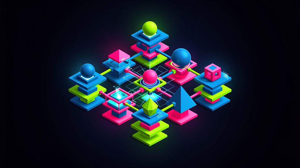 Neon Geo style podcast episode covers