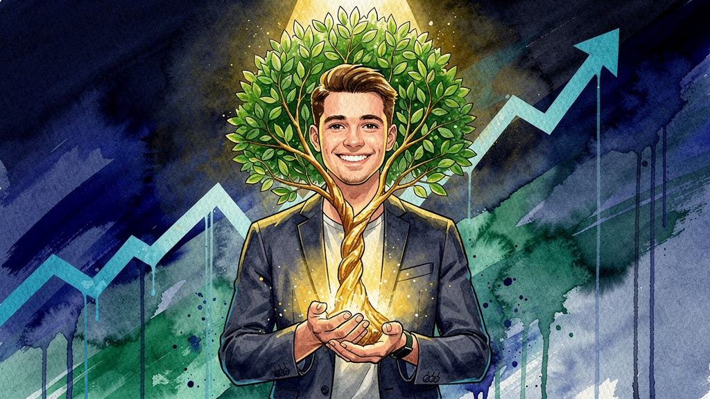 Watercolor style dev.to cover images