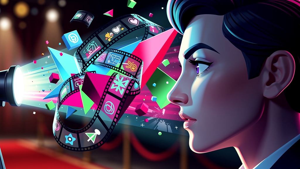 Neon Geo style twitch thumbnails