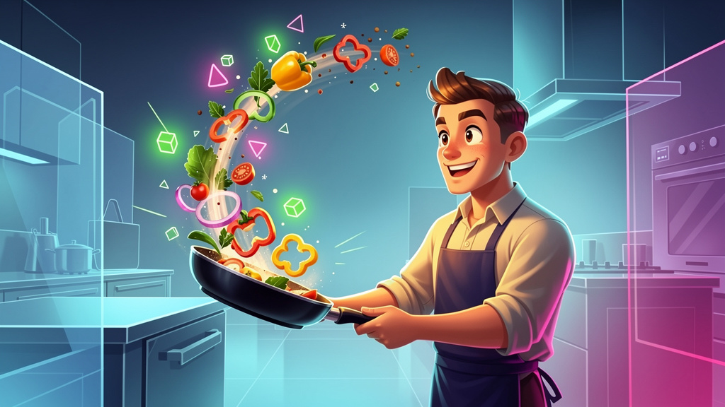 Neon Geo style dev.to cover images