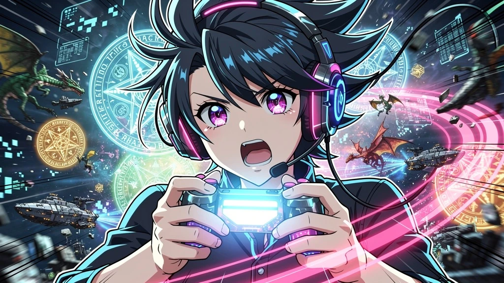 Anime style course thumbnails