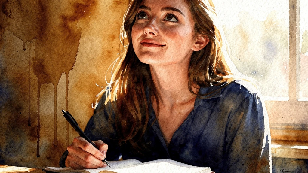 Watercolor style hashnode post images