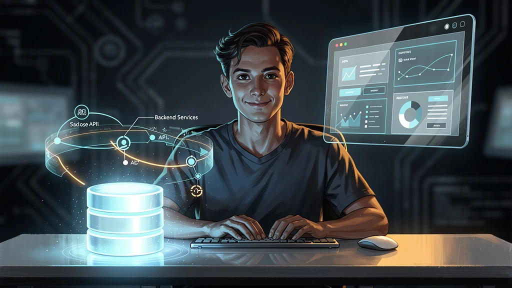 AI hero image for tech YouTube thumbnail in illustration style