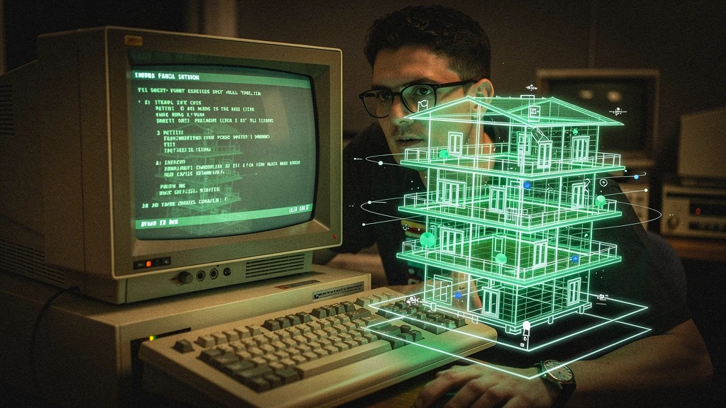 Retro style dev.to cover images